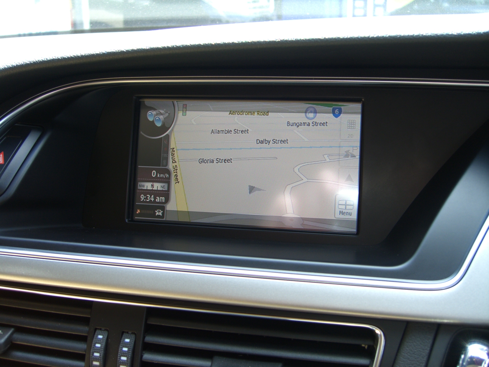 Audi A5 Reverse Camera & Navigation on Factory screen