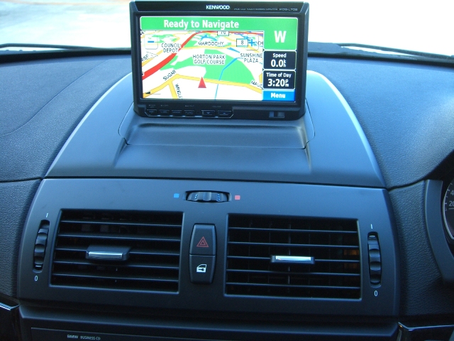 BMW X3 Kenwood Gps navigation and reverse camera custom installation