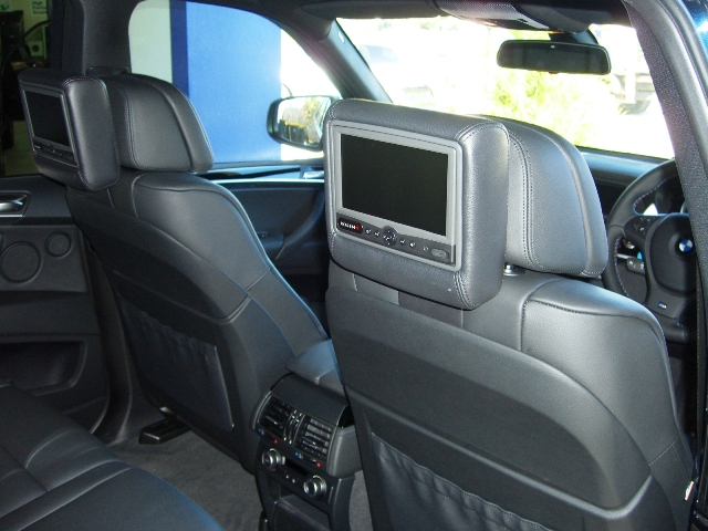 BMW X5M Rosen premium quality rear seat dvd system