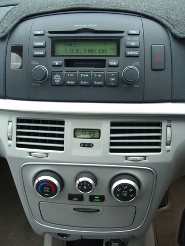 Hyundai Sonata with a Eclipse DVD GPS navigation and reverse camera upgrade