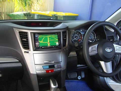 Subaru Liberty 2010 DVD GPS Navigation with reverse camera