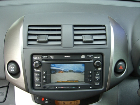 Toyota Reverse camera option for factory fitted unit with visual screen