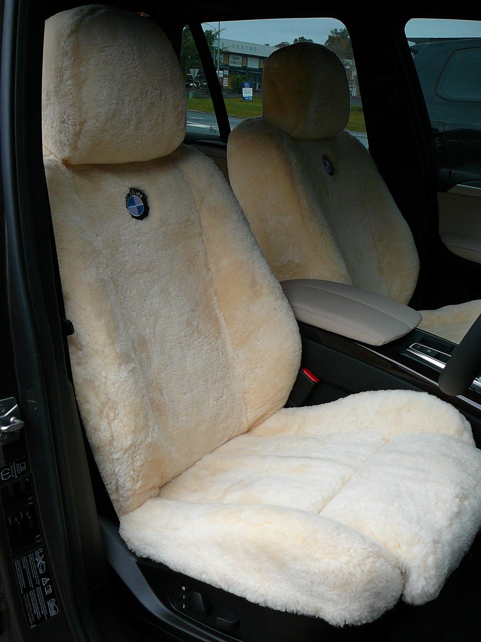 BMW X5 2011 Sheepskin seat covers