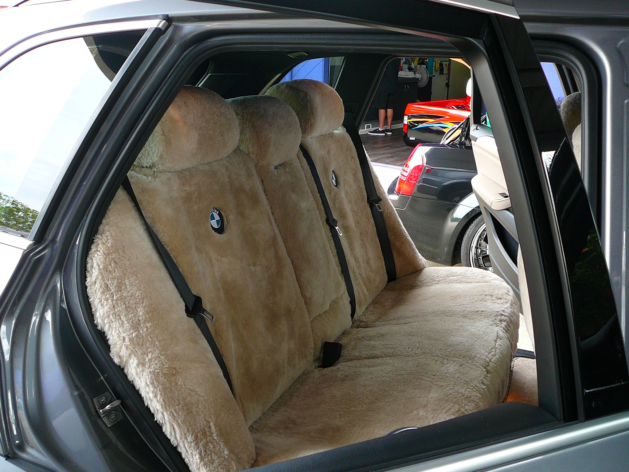 BMW X5 Front & Rear Sheepskin seatcovers
