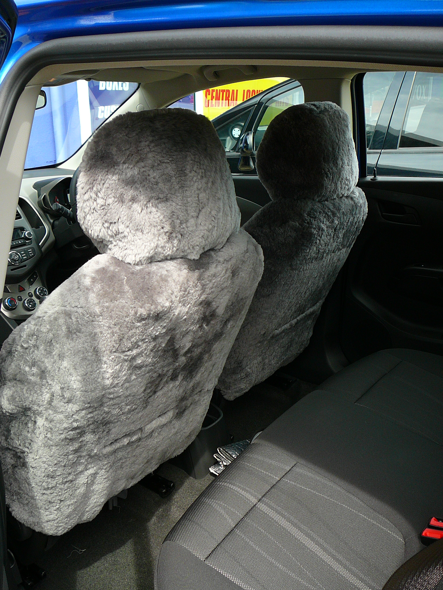 Holden Barina Spark 2010 Sheepskin Seat Covers