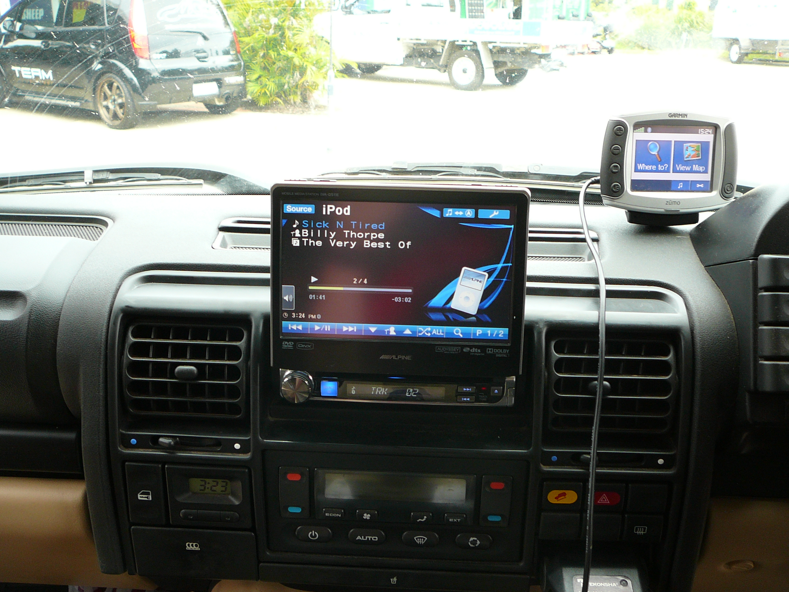Landrover Discovery 2 DVD Head unit