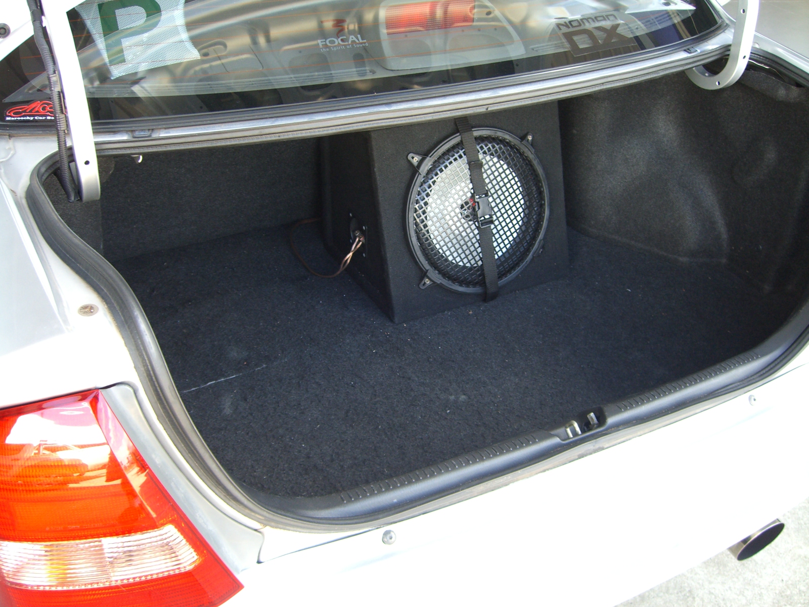 Mazda 323 Sub & Amp Install