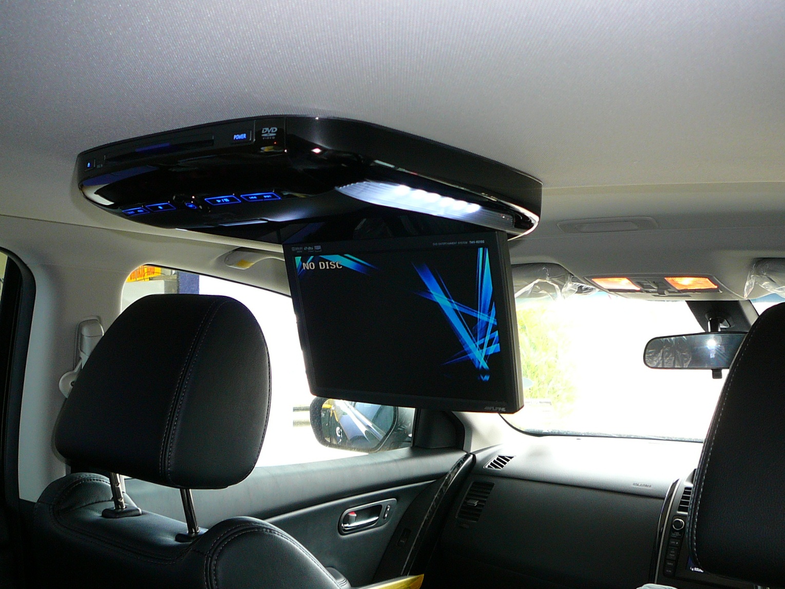 Mazda CX-9 Rear Seat Entertainment DVD Roof Screen
