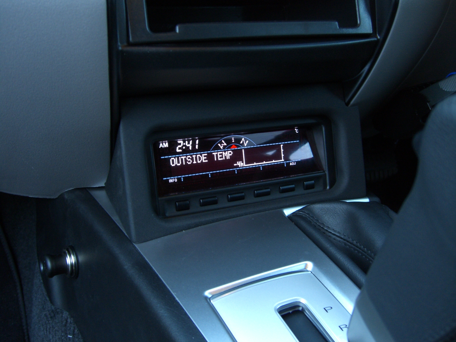 Mitsubishi Triton 2010 relocate heads up display Pioneer GPS Navigation