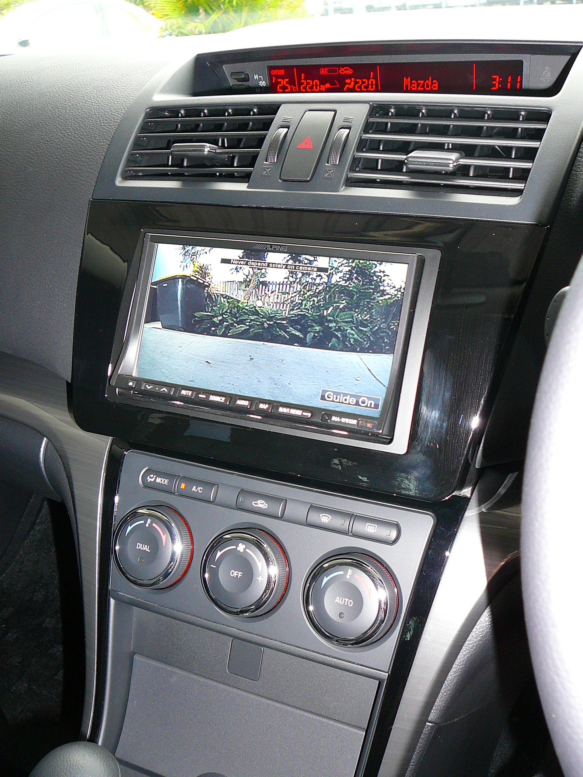 Mazda 6 2012, Alpine GPS Navigation & Reverse Camera