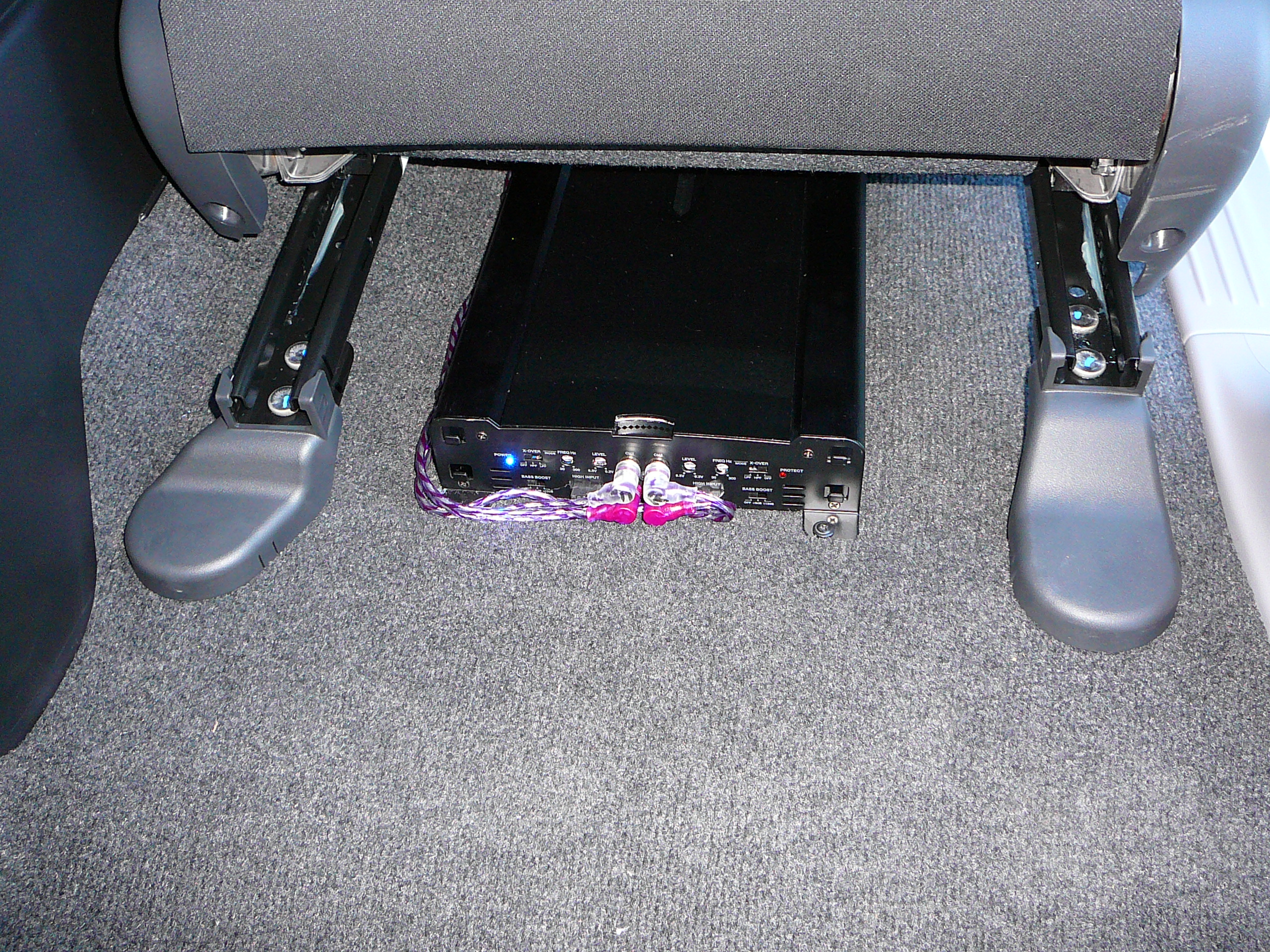 Mitsubishi Triton 2012, Focal Active Subwoofer & Amplifier Installation