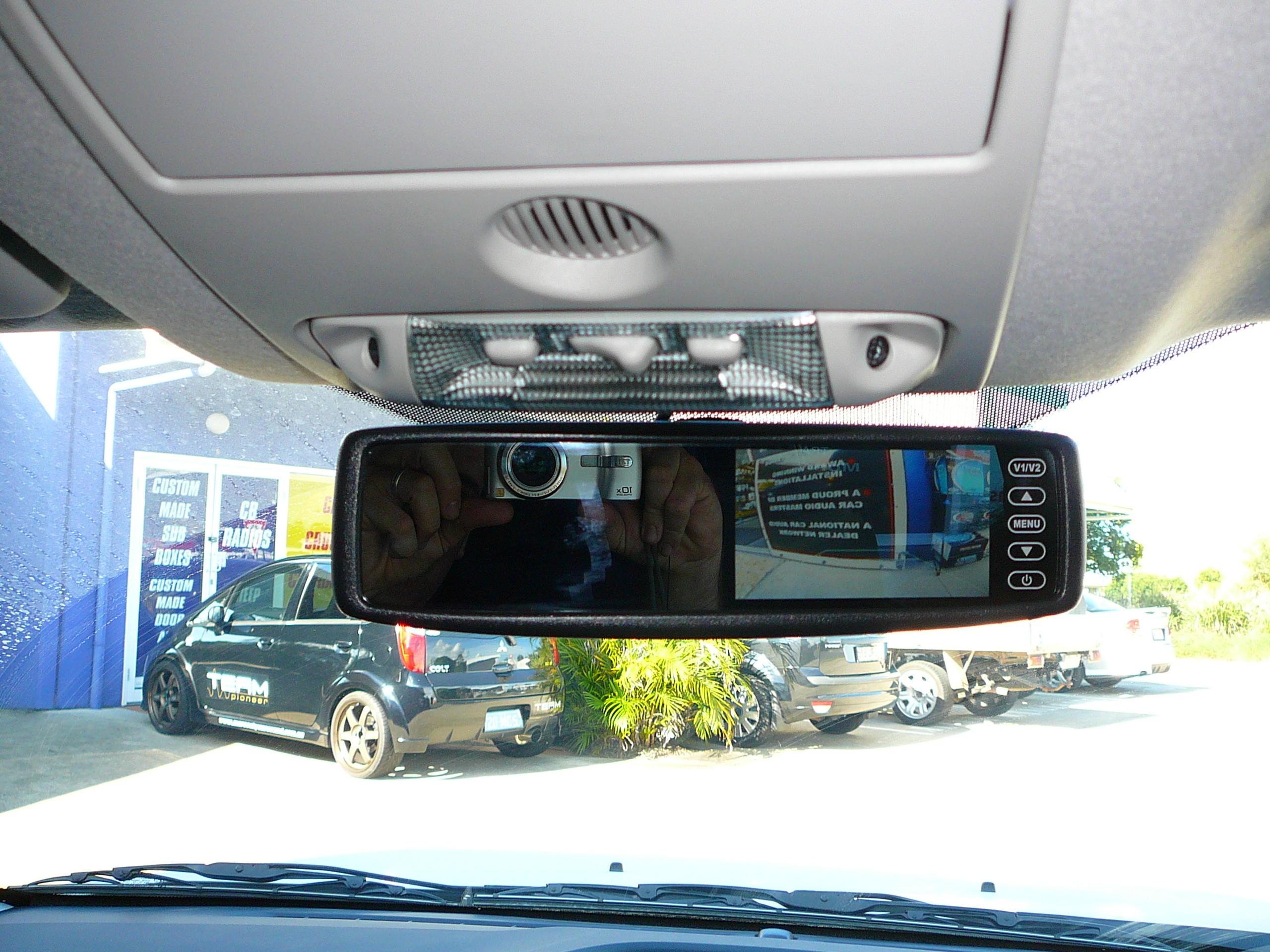 Ford Ranger 2013, Replacement Mirror Monitor with Camera
