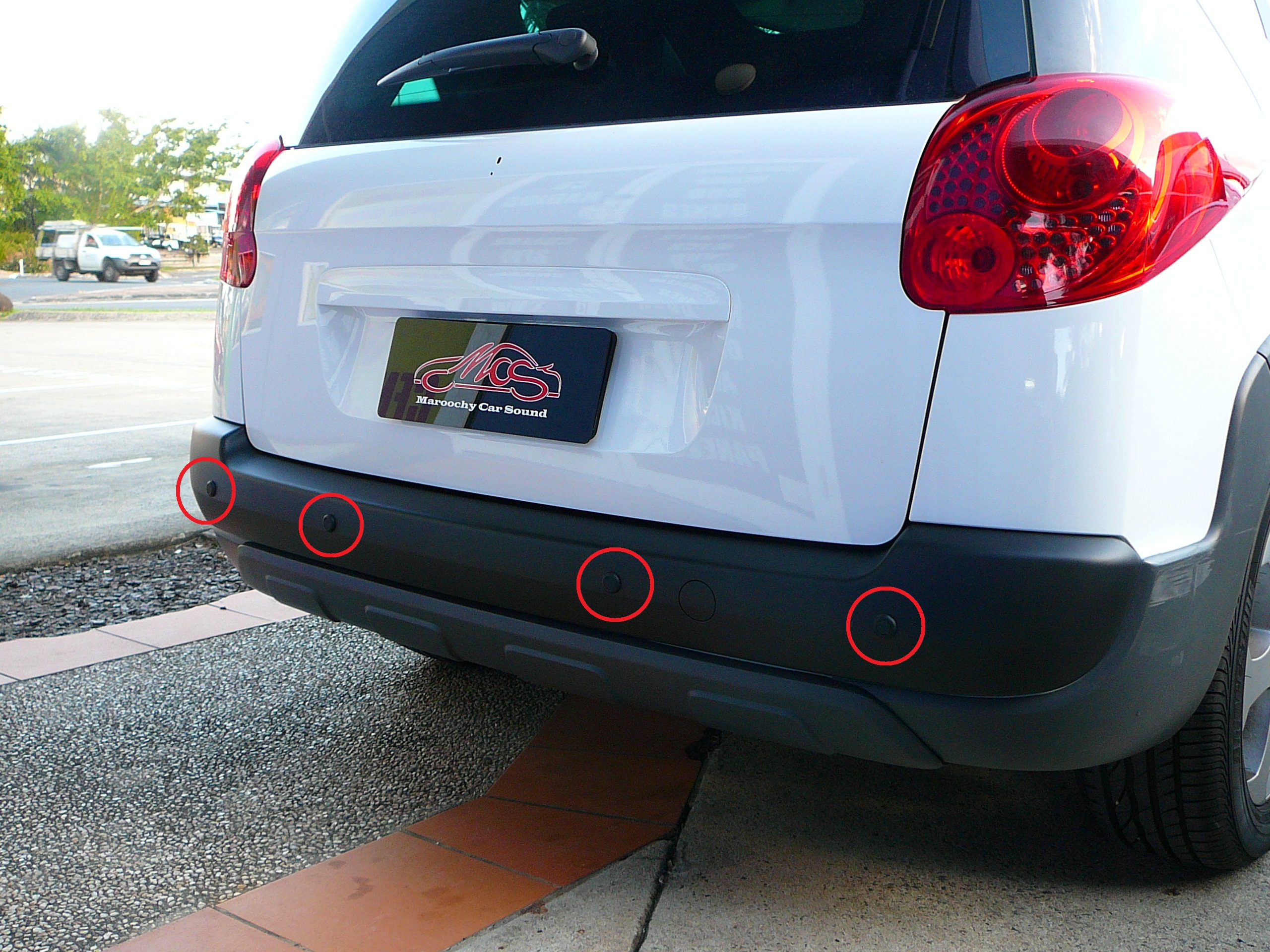 Peugeot 2011 207, Reverse Sensors Supply and Installation
