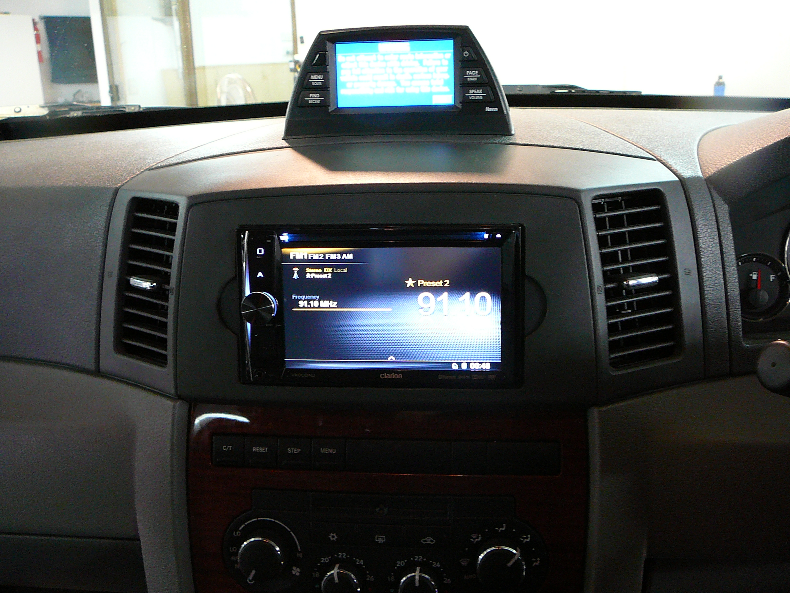Jeep Grand Cherokee 2006, Clarion GPS Navigation System