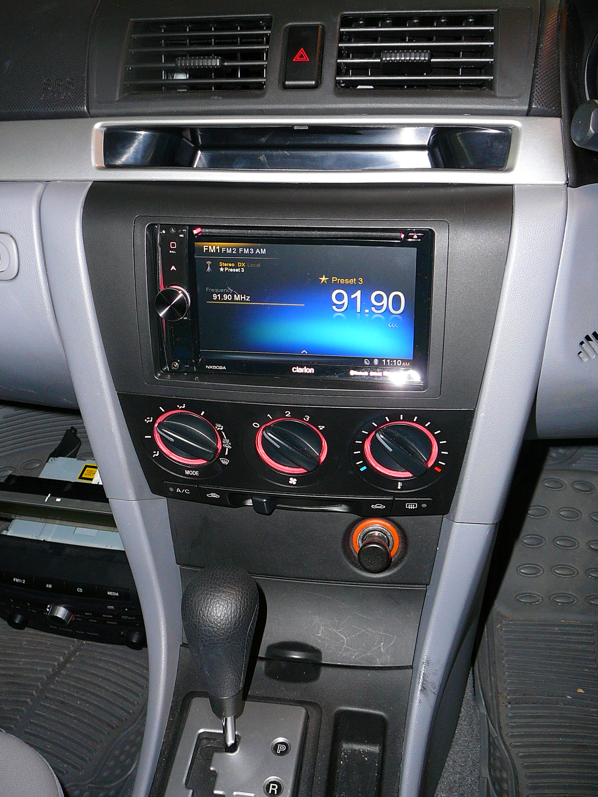 Mazda 3 2006, Clarion GPS Navigation System Installation
