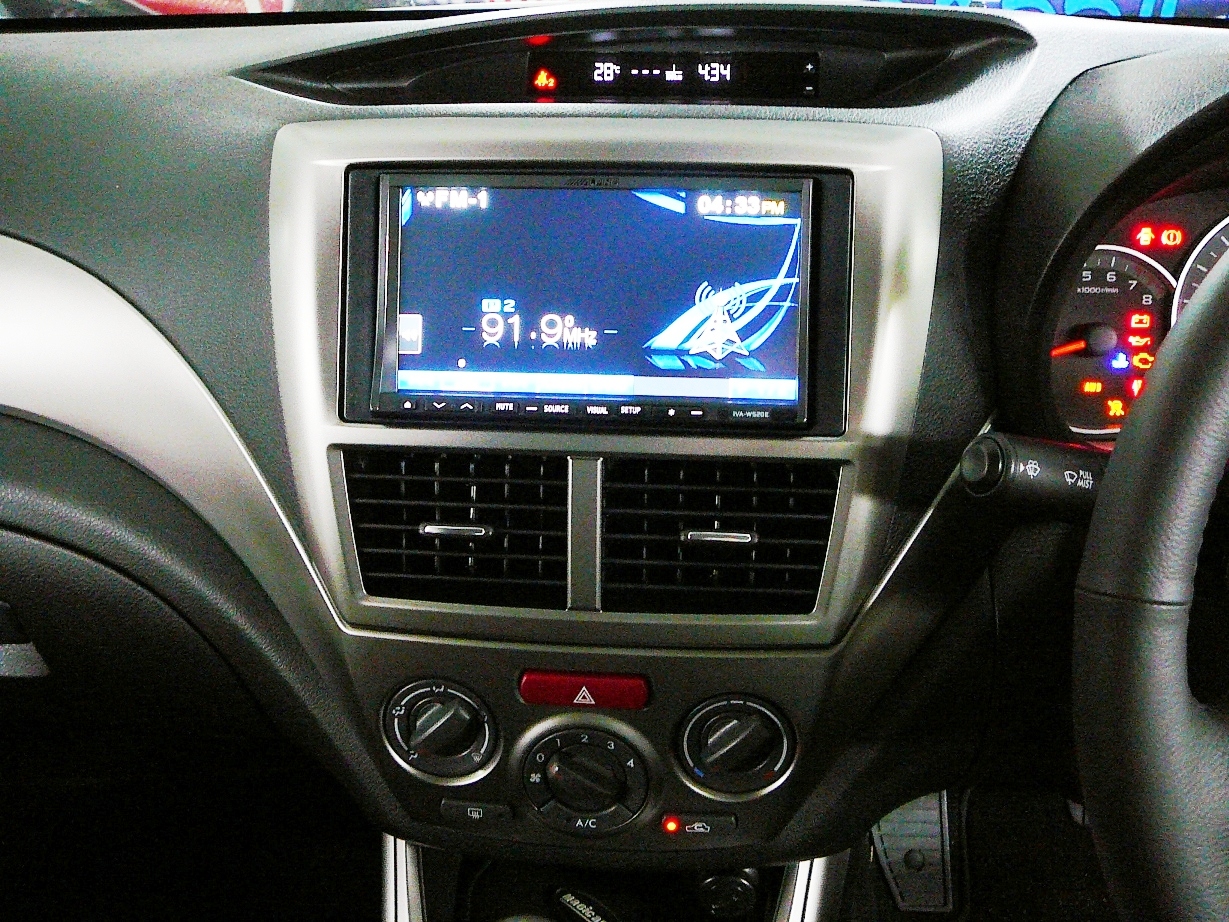 Subaru Impreza 2010, reverse sensor