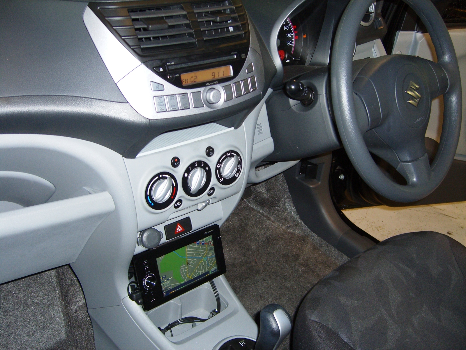 Suzuki Alto 2010 Gps Navigation and speaker upgrade