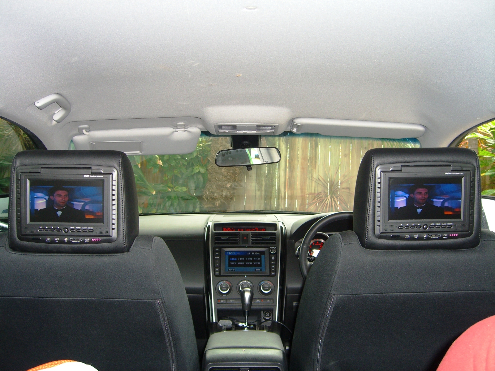Mazda CX-9 Rear Seat DVD Headrest Screen Installation