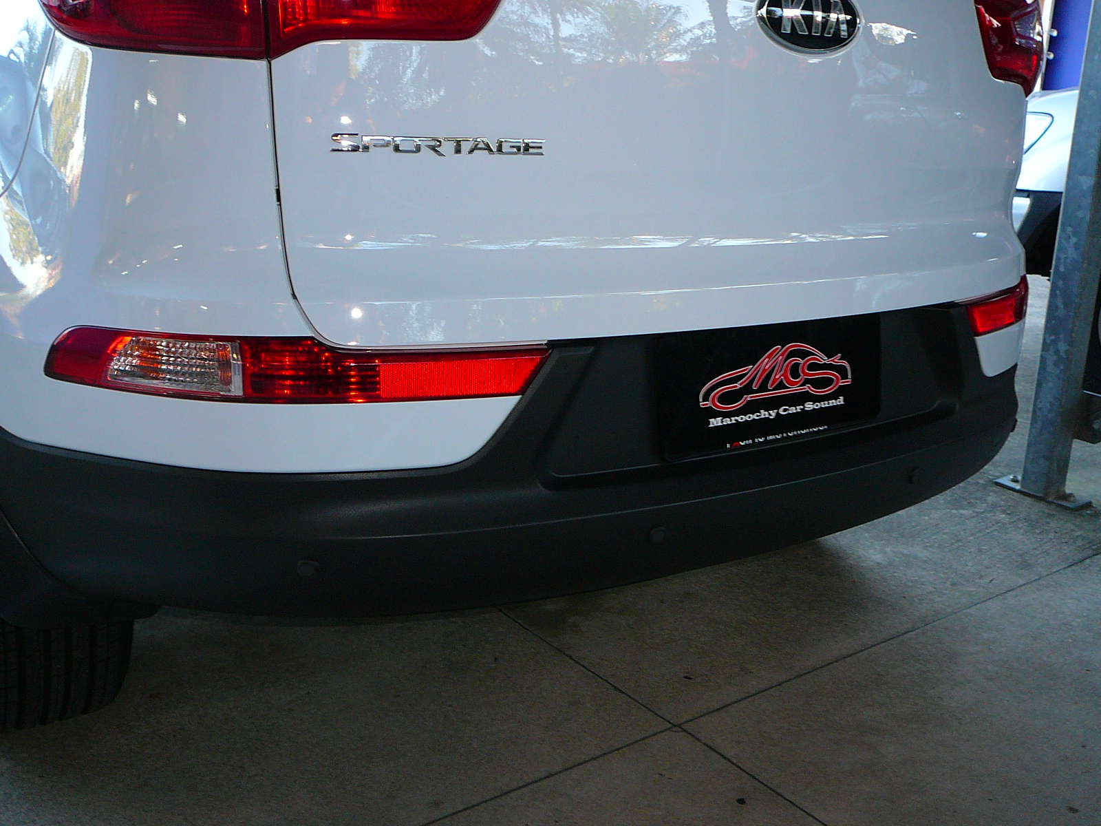 Kia Sportage 2014, Reverse Parking Sensor Installation