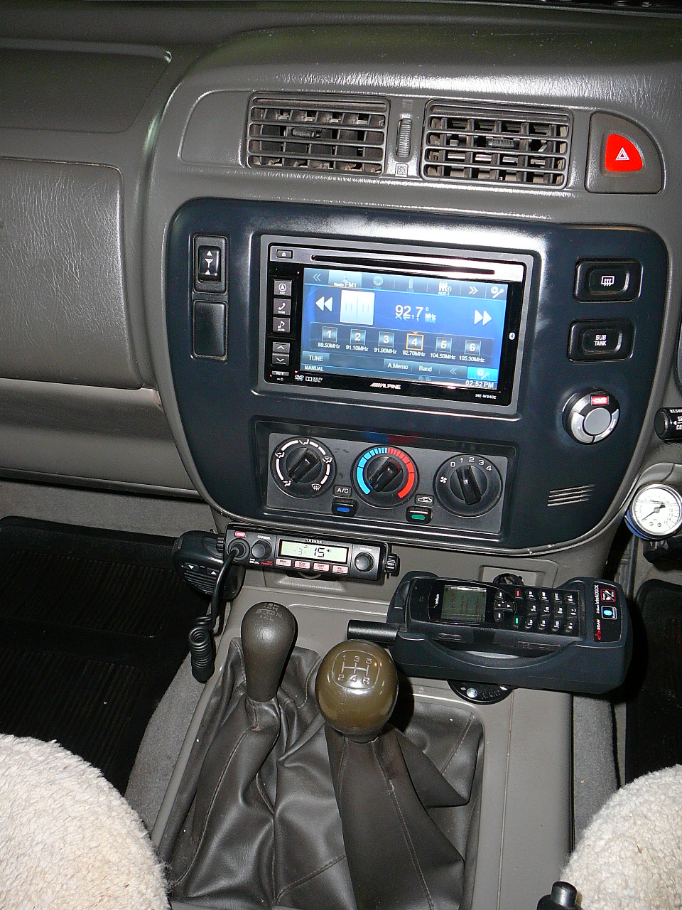 Nissan Patrol, Alpine GPS Navigation System Installation