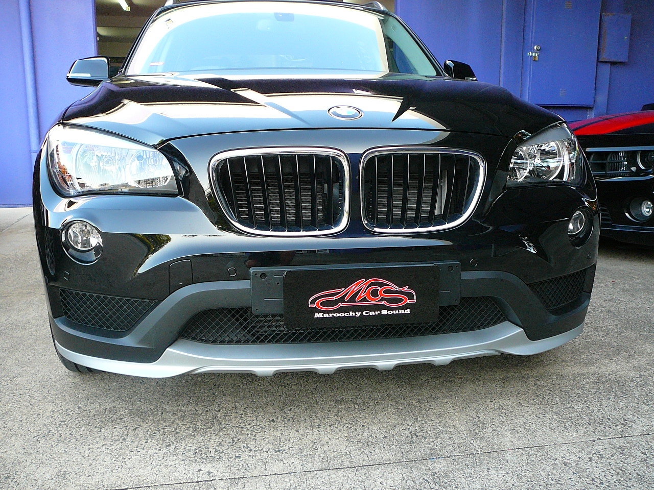 BMW X1, Front Parking Sensor Installation