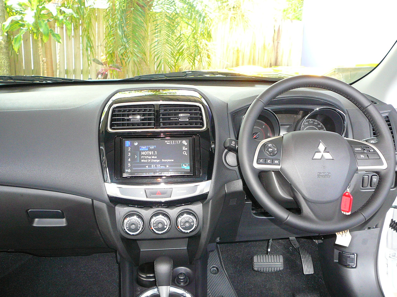 Mitsubishi ASX 2015, Pioneer Avic-F70DAB GPS Navigation System Installation