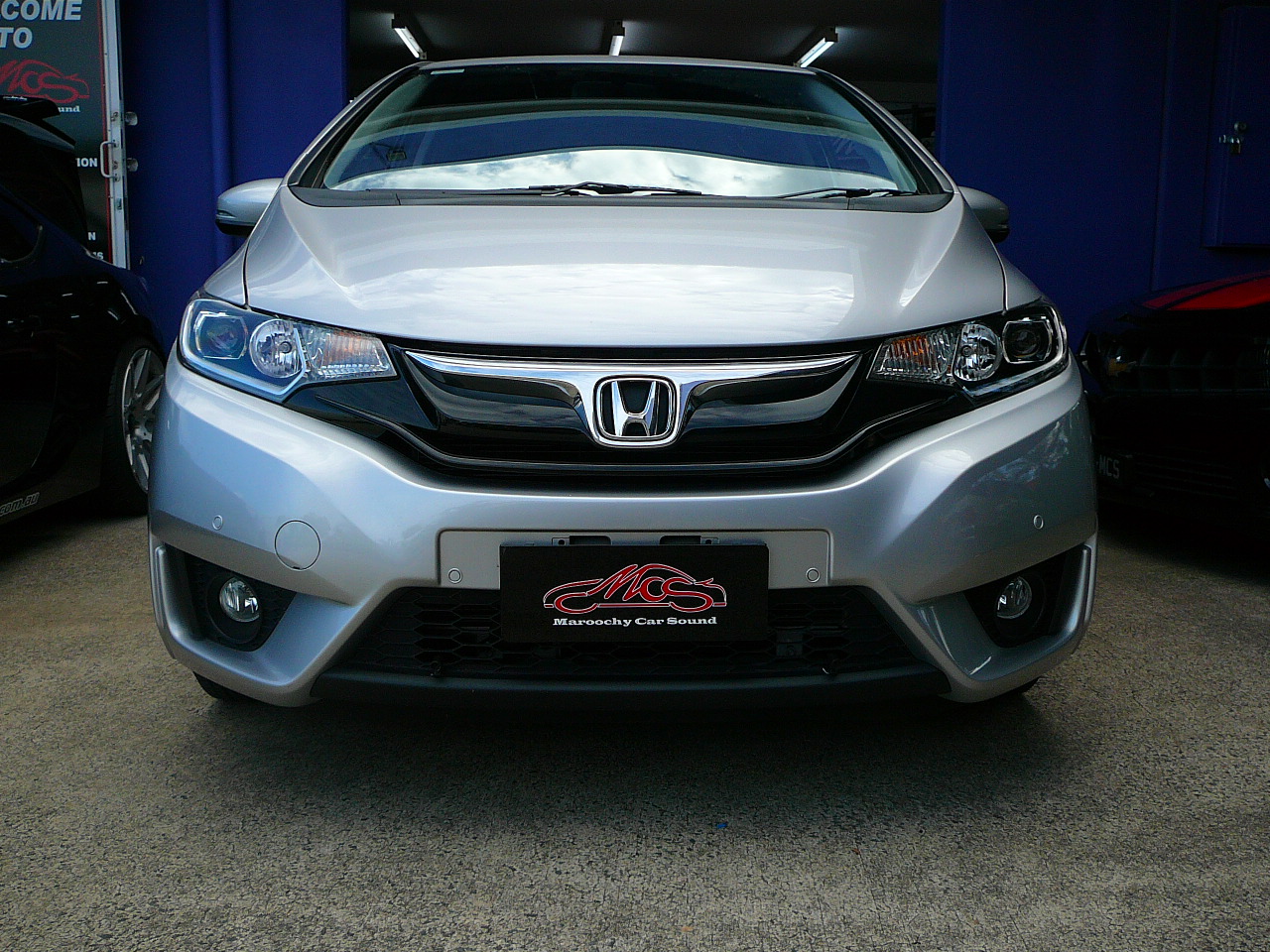 Honda Jazz 2015,Front Parking Sensors Installation