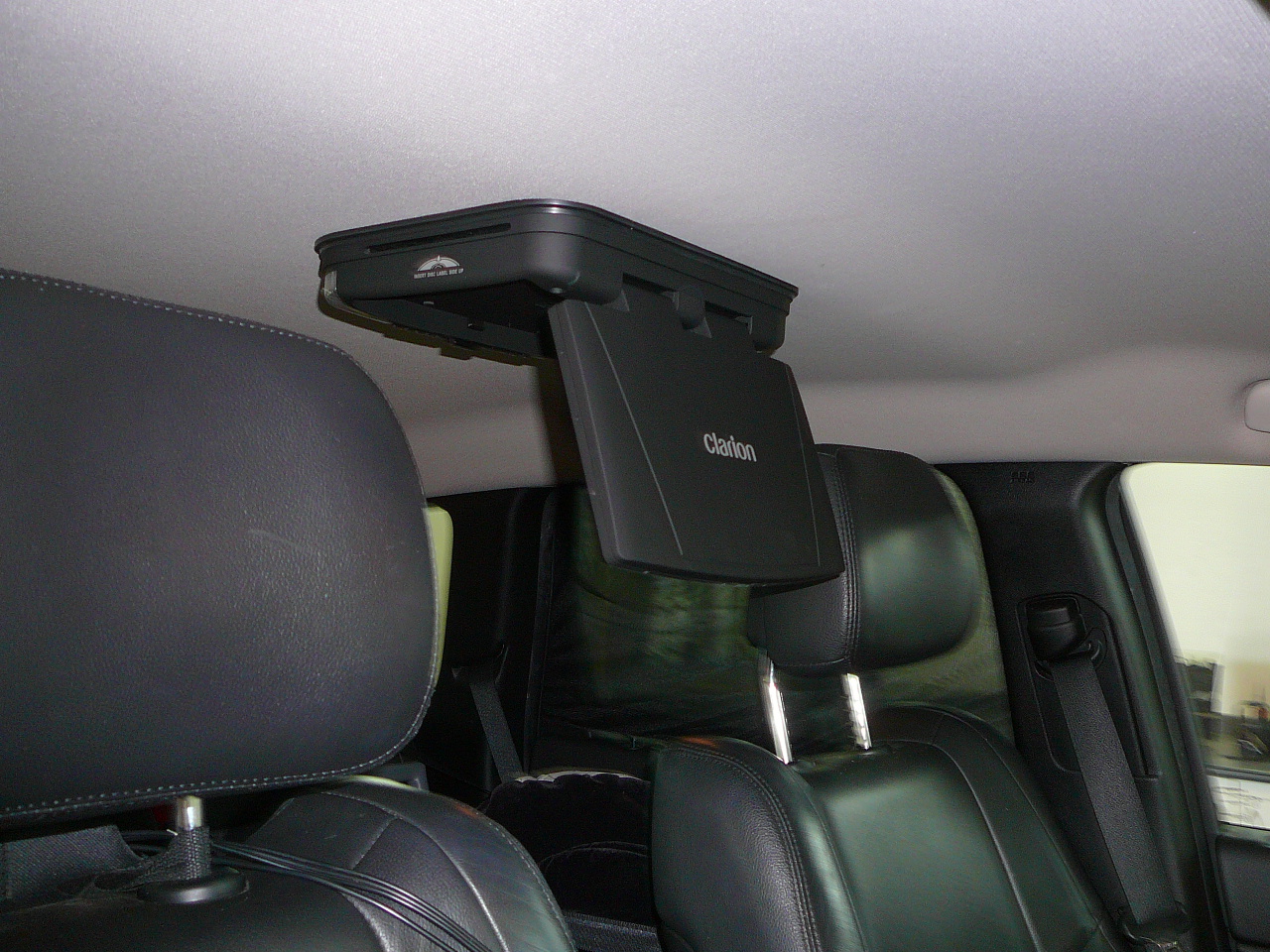 Jeep Grand Cherokee, Clarion DVD Roof Screen VTM1