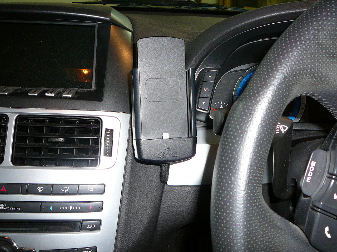Ford Falcon FG XR6, Phone Cradle, Alpine Custom Subwoofer & Amplifier Installation