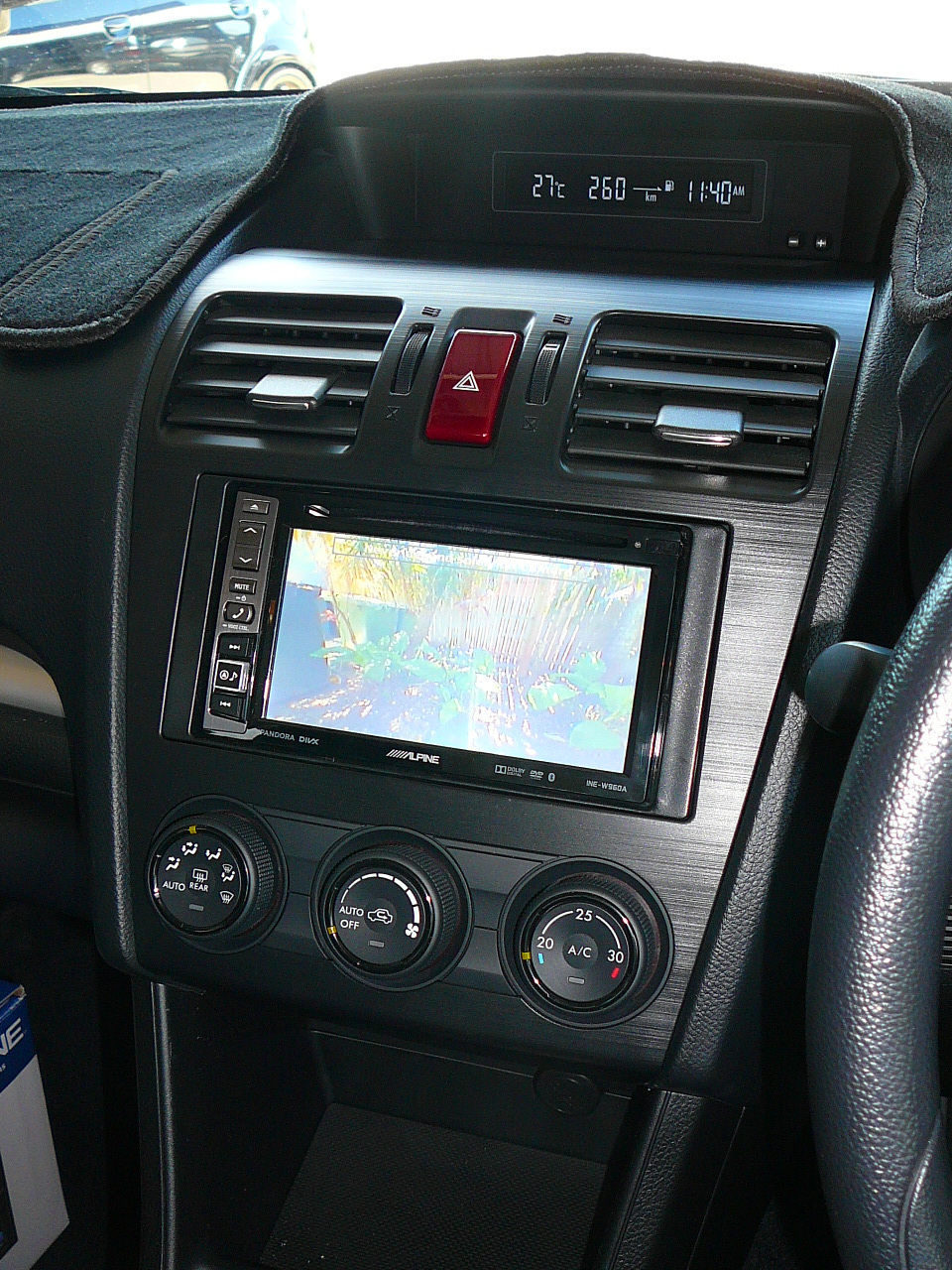 Subaru Impreza 2015, Alpine INE-W960 In Dash GPS Navigation System