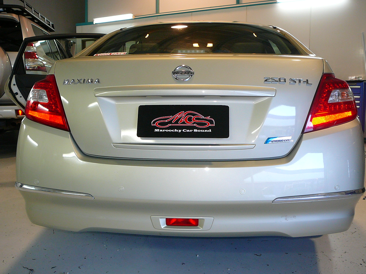 Nissan Maxima, Rear Parking Sensor Installation