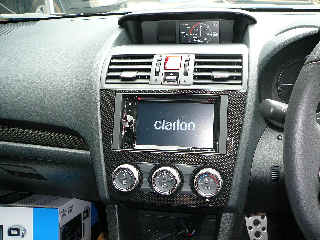 Subaru WRX, Clarion VX603 GPS Navigation Unit