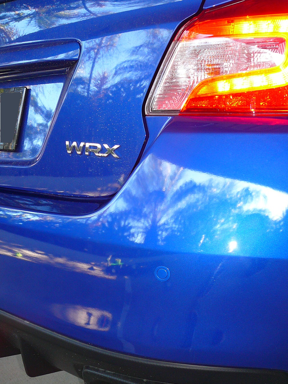 Subaru WRX 2015, Reverse Parking Sensor Installation