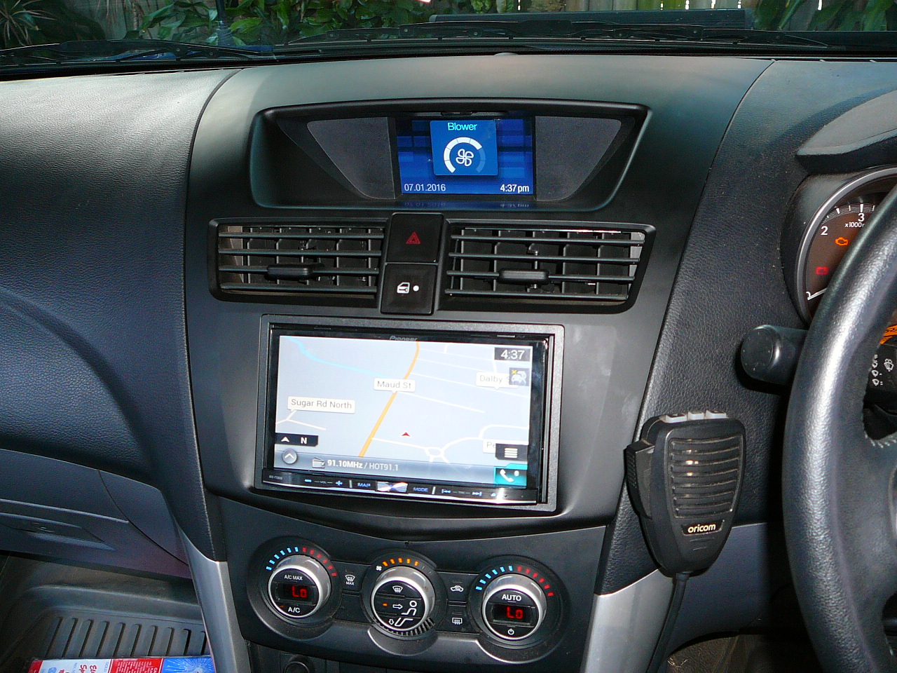 Mazda BT-50 2016, Pioneer AVIC-F70DAB In Dash GPS Navigation with Apple Car Play