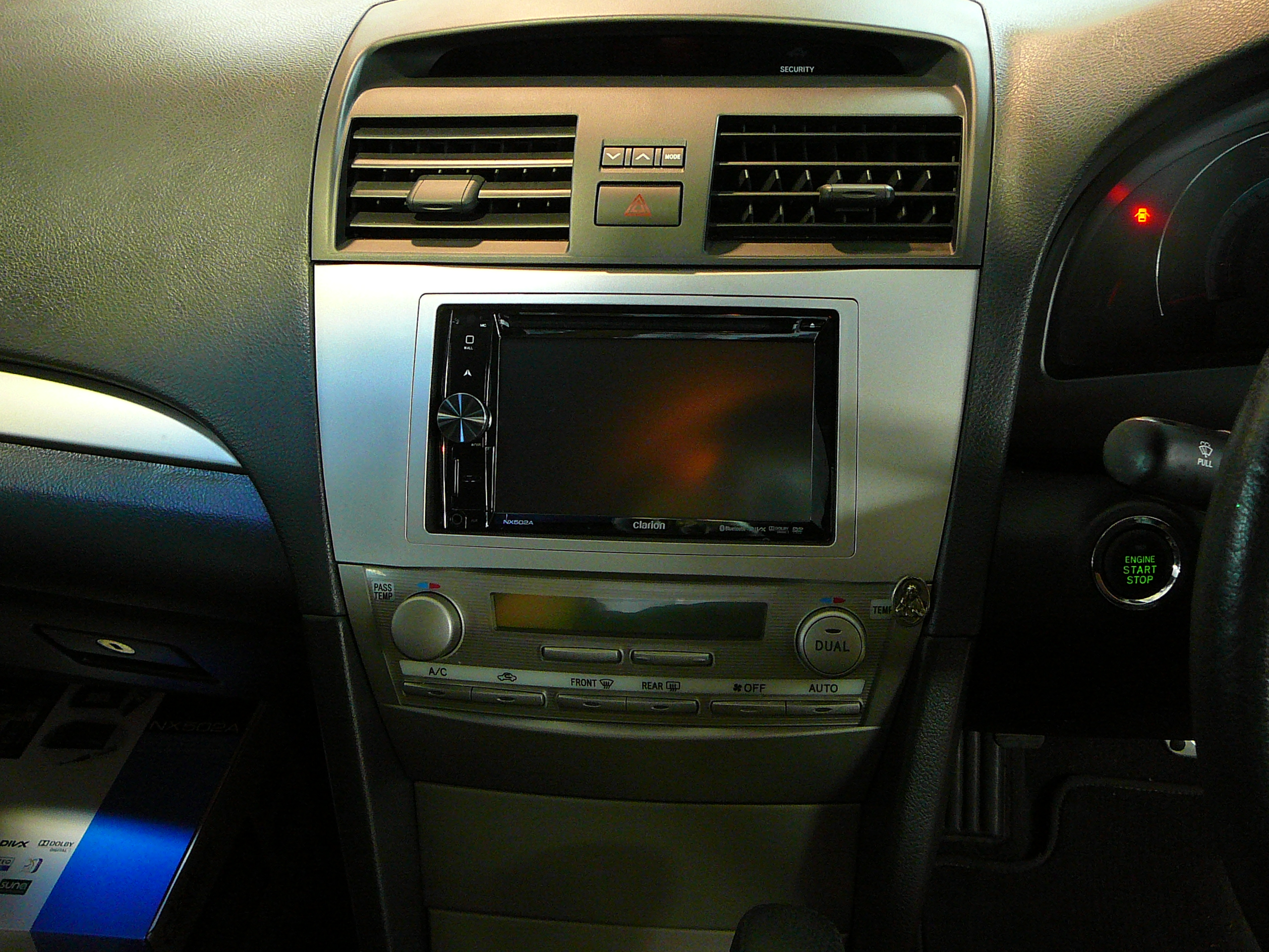 Toyota Aurion 2006, Clarion GPS Navigation Installation