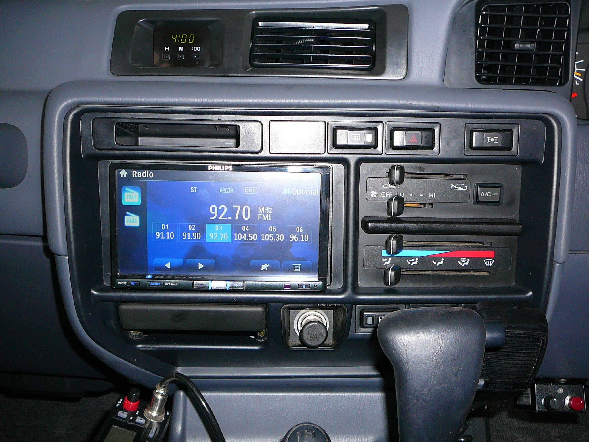 Toyota Landcruiser 80 Series In Dash DVD, CD, AM FM Radio, iPod, USB, Bluetooth Handsfree, Reverse Camera