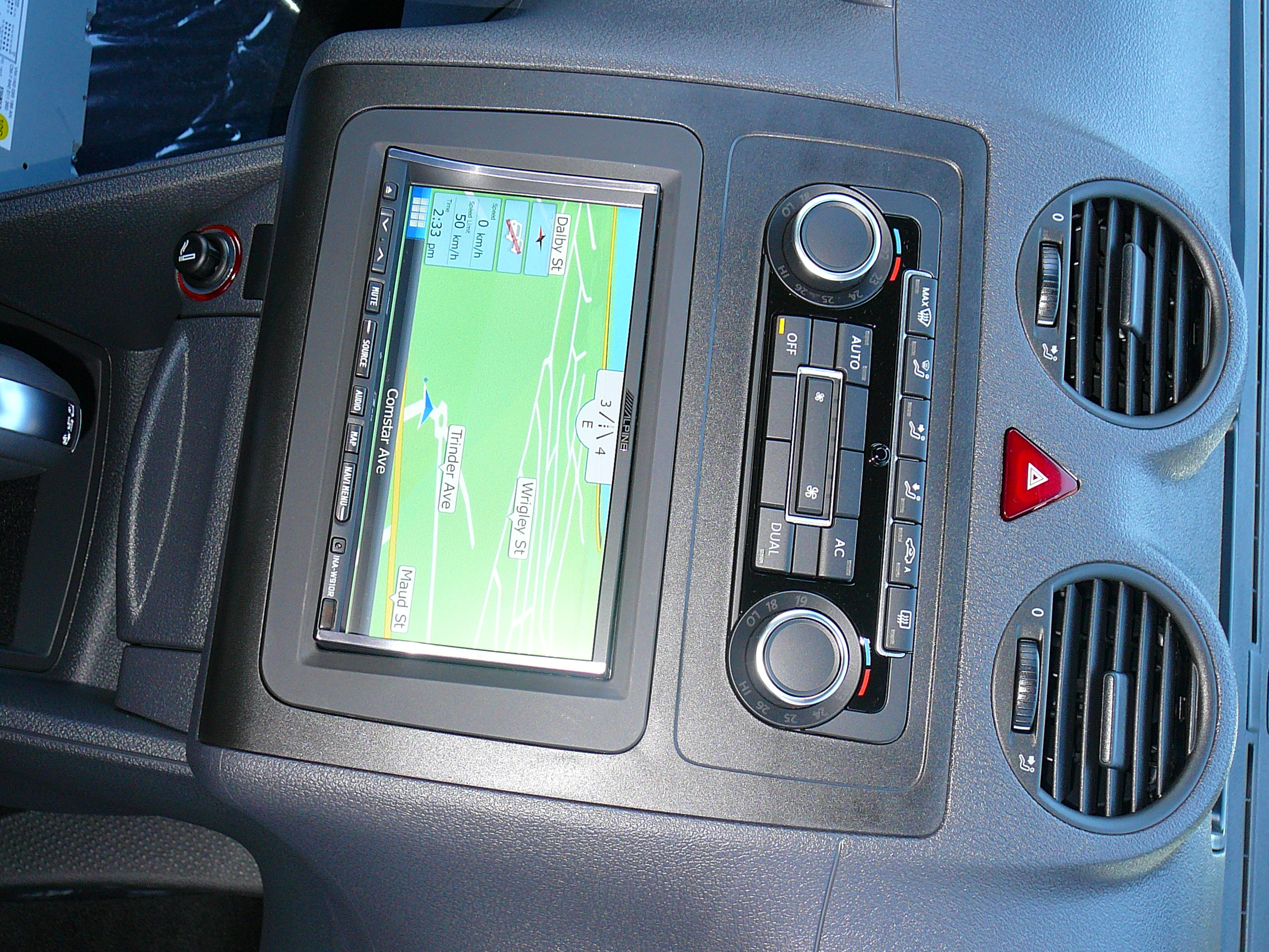 VW 2012 Caddy, Alpine GPS Navigation