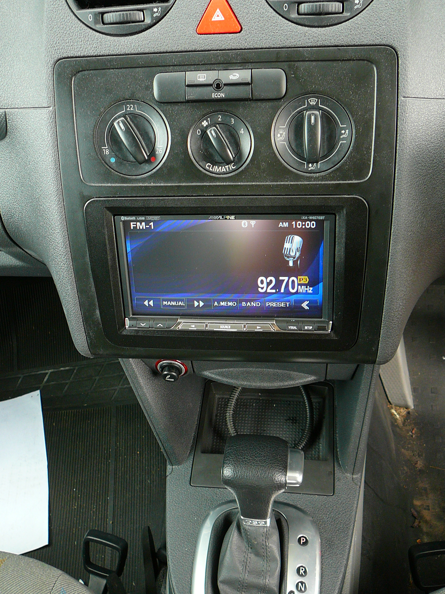 VW Caddy Indash Bluetooth Handsfree system, USB, iPod, iPhone
