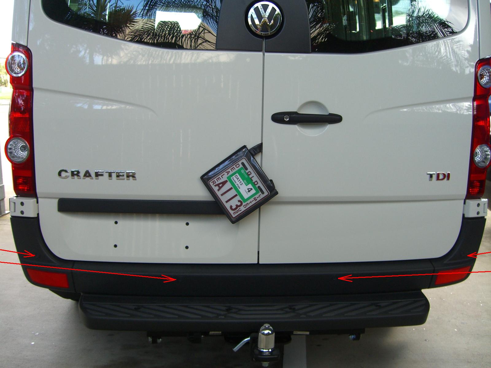 VW Crafter Reverse sensors