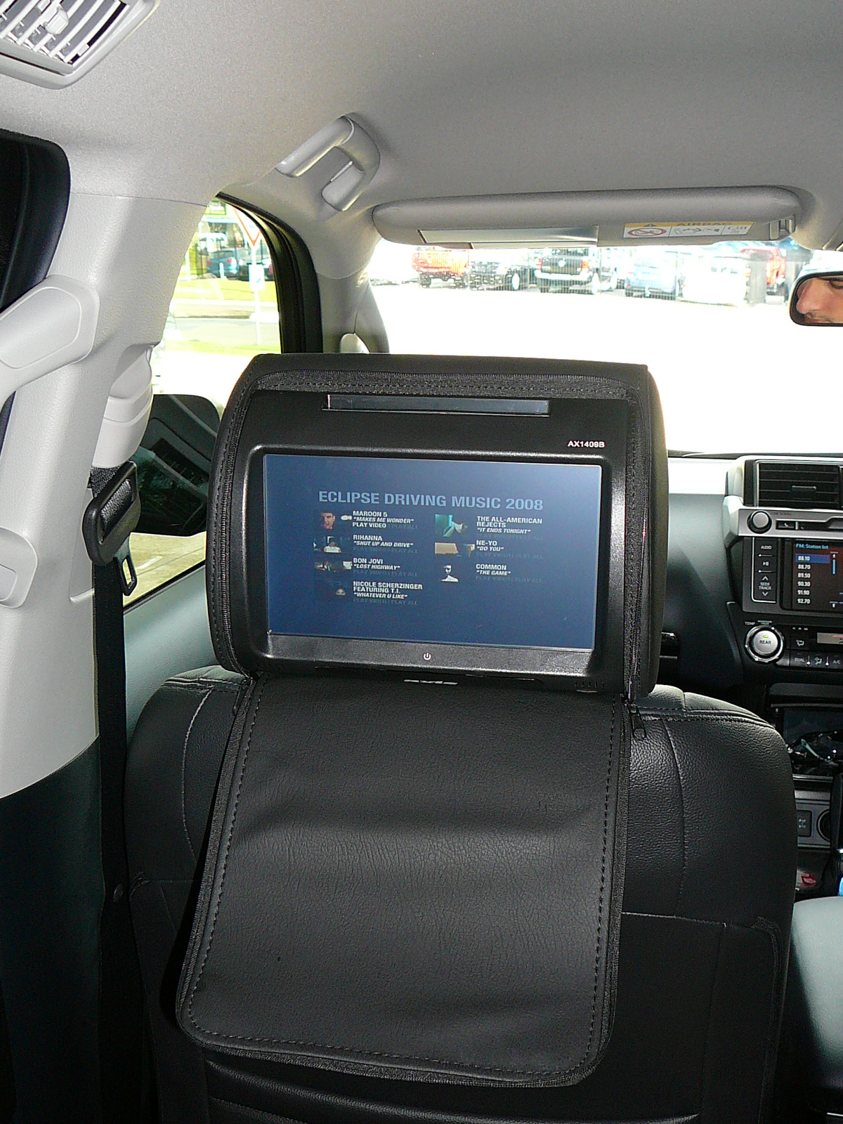Toyota Prado 2014, 150 Series Opal 9inch DVD USB Headrest Monitors